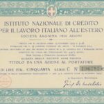 Istituto Nazionale di Credito per il Lavoro Italiano all’Estero ICLE-1