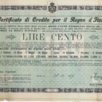 Certificato di Credito per il Regno d’Italia-1