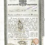 Governo Pontificio – Consolid. Romano – Cert. al Portatore-1