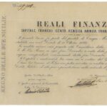 Reali Finanze (1860) Prestito emesso a Gaeta-1