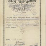 Debito Pubblico del Regno d’Italia – Certificati Nom.-6