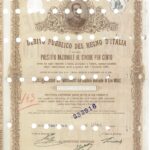 Debito Pubbl. del Regno d’Italia – Prestito Nazionale al 5%-6