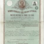 Debito Pubbl. del Regno d’Italia – Prestito Nazionale al 5%-1