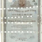 Debito Pubbl. del Regno d’Italia – Prestito Nazionale al 5%-3