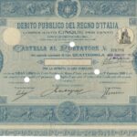Debito Pubbl. del Regno d’Italia – Consolidato 5% – Cartelle al Port. (Decr. 6 Dicembre 1917)-3
