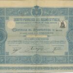 Debito Pubbl. del Regno d’Italia – Consolidato 5% – Cartelle al Port. (Decr. 6 Dicembre 1917)-1