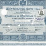 Debito Pubbl. del Regno d’Italia – Consolidato 5% – Cartelle al Port. (Decr. 22 Settembre 1918)-7