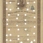 Deb. Pubbl. del Regno d’Italia – Cons. 5% – Certif. Proven. da Riscatto di Polizza a Combattente-1