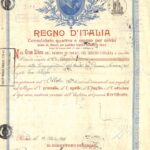 Regno d’Italia – Certificati (Consolidato 4,5%)-2