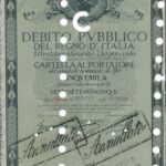 Debito Pubbl. del Regno d’Italia – Prestito Redim. 3,50% – Cartella al Port.-6