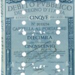 Debito Pubblico del Regno d’Italia – Rendita 5% – Cartelle al Portatore-12