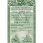 Debito Pubbl. dello Stato Italiano – Rendita 5% – Cartelle al Port. (Anno 1976)-8