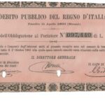 Debito Pubblico del Regno d’Italia – Obbligazioni (Prestito 1866)-2