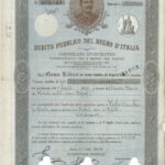 Debito Pubblico del Regno d’Italia – Certificati d’Usufrutto 3,5% (Legge 1906)-1