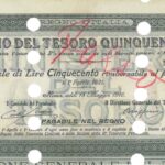 Regno d’Italia – Buono del Tesoro Quinquennale-1