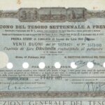 Regno d’Italia – Buono del Tesoro Settennale a Premi (R.D. 1920)-1