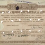 Regno d’Italia – Buono del Tesoro Settennale a Premi (R.D. 1921)-1