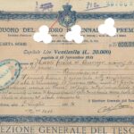 Regno d’Italia – Buono del Tesoro Novennale a Premi (5,20%)-5