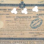 Regno d’Italia – Buono del Tesoro Novennale a Premi (5,20%)-7