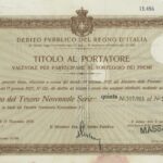 Debito Pubbl. del Regno d’Italia – Titolo al Portatore (BTP Novenn.)-3
