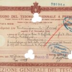 Regno d’Italia – Buono del Tesoro Novennale a Premi (5%)-12