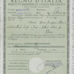 Regno d’Italia – Prest. Redim. 5% – Quietanza-1