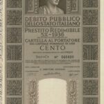Debito Pubbl. dello Stato Italiano – Prestito Redim. 5% – 1936 – Cart. al Port.-2
