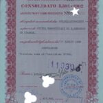 Debito Pubbl. dello Stato Italiano – Consolidato 3,50% – 1902 – Assegno Provv. Nom.-1