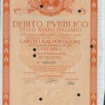 Debito Pubbl. dello Stato Italiano – Prestito Redim. 3,50% – Cart. al Port. (Anno 1962)-3