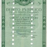 Debito Pubbl. dello Stato Italiano – Prestito Redim. 3,50% – Cart. al Port. (Anno 1962)-4