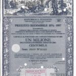 Repubbl. Italiana – Prestito Redim. 10% – 1997-2