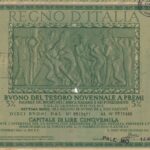 Regno d’Italia – Buono del Tesoro Novennale a Premi 5% (23/01/1941)-25