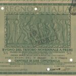Regno d’Italia – Buono del Tesoro Novennale a Premi 5% (23/01/1941)-22