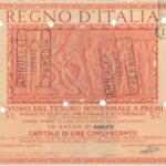 Regno d’Italia – Buono del Tesoro Novennale a Premi 5% (23/01/1941)-3