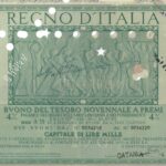 Regno d’Italia – Buono del Tesoro Novennale a Premi 4% (1/09/1942)-7