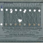 Regno d’Italia – Buono del Tesoro Novennale a Premi 4% (1/09/1942)-21