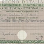 Regno d’Italia – Buono del Tesoro Novennale a Premi (26/08/1941)-1