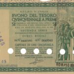 Regno d’Italia – Buono del Tesoro Quinquennale a Premi 5% (1943)-5
