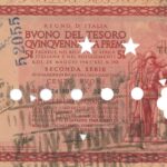 Regno d’Italia – Buono del Tesoro Quinquennale a Premi 5% (1943)-11