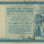 Regno d’Italia – Buono del Tesoro Quinquennale a Premi 5% (1943)-3