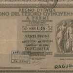 Regno d’Italia – Buono del Tesoro Quinquennale a Premi 5% (1945)-5
