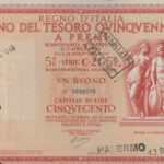 Regno d’Italia – Buono del Tesoro Quinquennale a Premi 5% (1945)-1