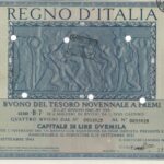 Regno d’Italia – Buono del Tesoro Novennale a Premi 5% (27/06/1943)-5