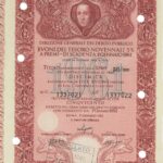 Repubbl. Ital. – Buono del Tesoro Novenn. 5% a Premi – di Scad. 1° Gennaio 1961-2