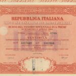 Repubbl. Ital. – Buono del Tesoro Novenn. 5% a Premi – di Scad. 1° Aprile 1964-3