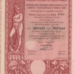 Repubbl. Ital. – Buono del Tesoro Novenn. 5% a Premi – di Scad. 1° Aprile 1965-2