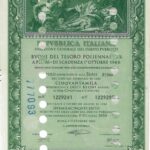 Repubbl. Ital. – BTP Poliennale 5% a Premi – di Scad. 1° Ottobre 1966 al Port.-1