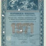 Repubbl. Ital. – BTP Nov. 5% a Premi – di Scad. 1° Gennaio 1971 al Port.-1