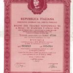 Repubbl. Ital. – BTP Nov. 5% a Premi – di Scad. 1° Aprile 1978 al Port.-2
