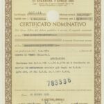 Repubbl. Ital. – BTP Poliennali 14% – di Scad. 1° Aprile 1986 Cert. Nomin.-1